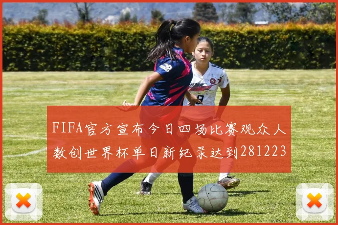 FIFA官方宣布今日四场比赛观众人数创世界杯单日新纪录达到281223人